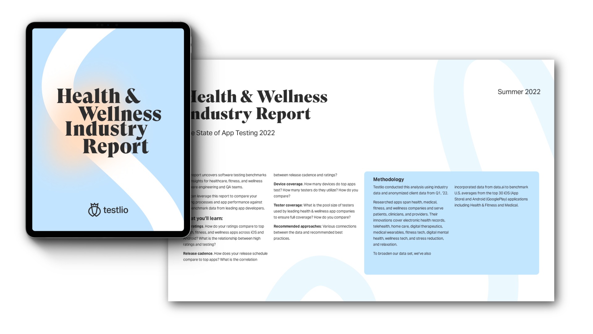Testlio proprietary data industry report screenshot